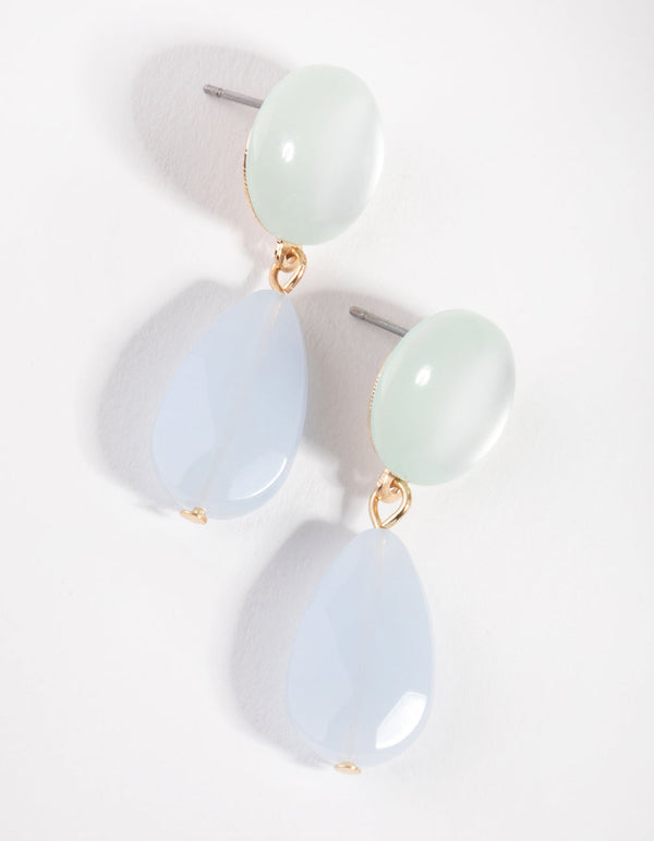 Acrylic Bubble Drop Earrings