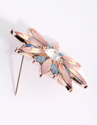 Rose Gold Bright Burst Brooch - link has visual effect only