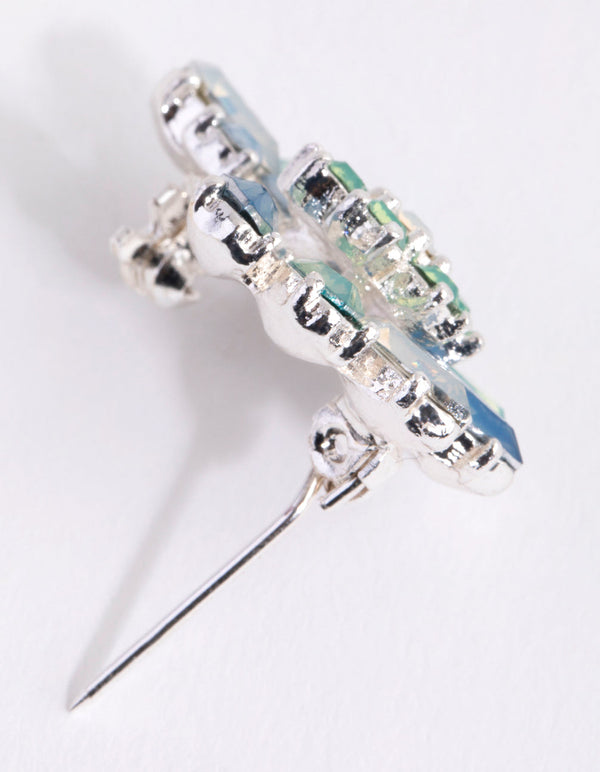 Silver Miniature Bright Brooch