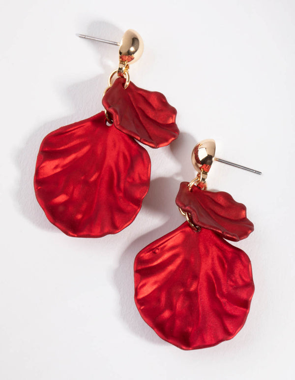 Gold Romantic Drop Earrings