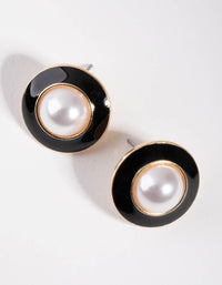 Gold Elegant Stud Earrings - link has visual effect only