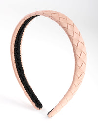 Fabric Flat Plaited Alice Band - link has visual effect only