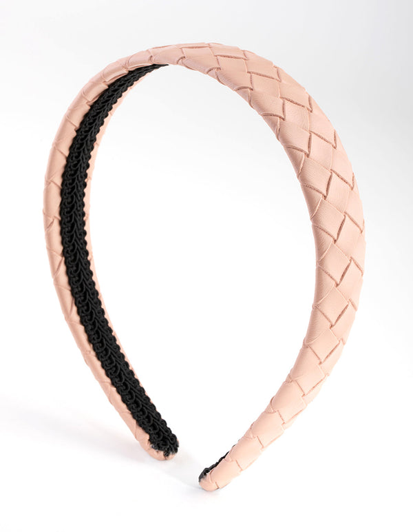 Fabric Flat Plaited Alice Band
