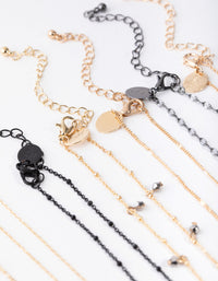 Naszyjnik choker Celestial Mixed Metals 9-pack - link has visual effect only