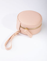 Blush Round Jewellery Box - link has visual effect only
