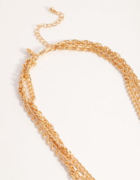 Long Coin 3-Row Necklace - link has visual effect only