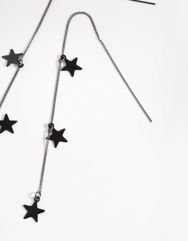 Matte Star Thru Earrings