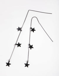 Matte Star Thru Earrings - link has visual effect only