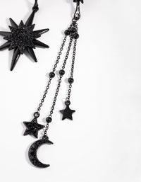Matte Mismatch Celestial Earrings - link has visual effect only