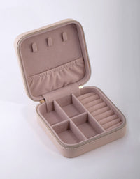 Large Cream Jewellery Box - link has visual effect only