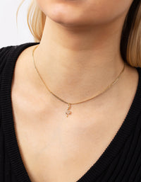 Real Gold Plated Diamante Snake Necklace - link has visual effect only