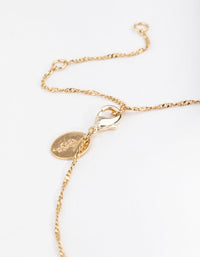 Real Gold Plated Single Freshwater Pearl Necklace - link has visual effect only