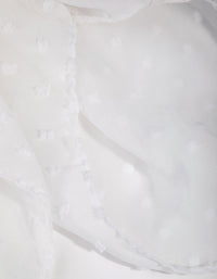 Fabric Dobby Scarf Scrunchie - link has visual effect only