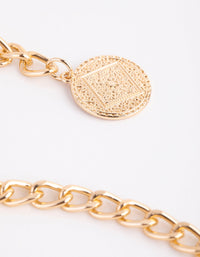 Gold Chain with Coin Belt - link has visual effect only