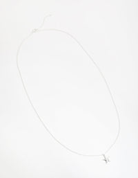 Sterling Silver Diamante Starfish Necklace - link has visual effect only