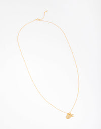 Gold Plated Sterling Silver Celestial Charm Necklace - link has visual effect only