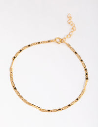 Gold Plated Sterling Silver Mariner Bracelet - link has visual effect only