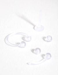 Silicone Mix Style 3-Pack Earring - link has visual effect only