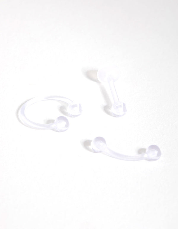 Silicone Mix Style 3-Pack Earring