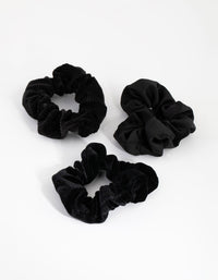 Mix Black Scrunchie 3-Pack - link has visual effect only