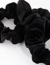 Mix Black Scrunchie 3-Pack - link has visual effect only