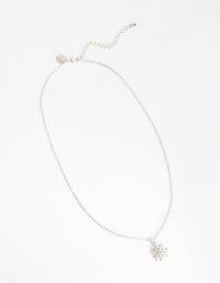 Silver Diamante Star Celestial Necklace - link has visual effect only