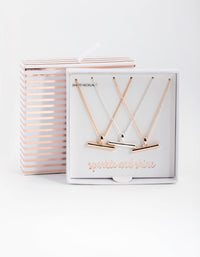 Mix Fob 3-Pack Necklace - link has visual effect only