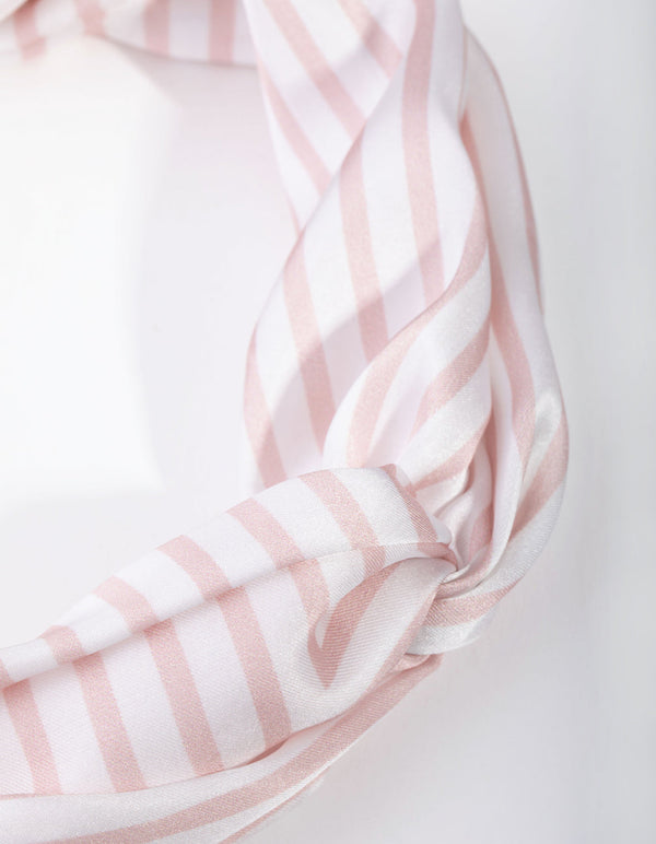 Fabric Stripe Stretch Turban Headband