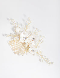 Flower Mini Comb - link has visual effect only
