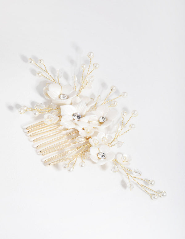 Flower Mini Comb