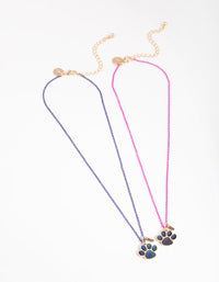Kids Paw Mood Best Friend Necklace - link has visual effect only