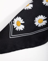 Daisy Border Bandana Hair Scarf - link has visual effect only