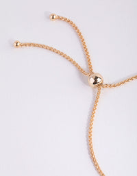 Gold Cubic Zirconia Star Toggle Bracelet - link has visual effect only