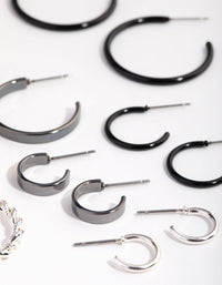 Mixed Metal Sleeper 6-Pack Earring - link has visual effect only