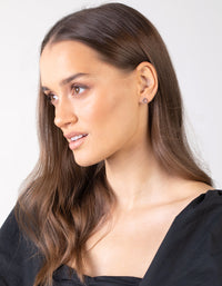 Mixed Metal 12-Pack Geometric Shapes Earring - link has visual effect only