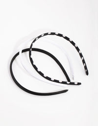 Black Spot Headband 3-Pack - link has visual effect only