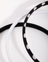 Black Spot Headband 3-Pack - link has visual effect only