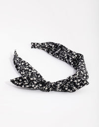 Fabric Ditzy Side Bow Alice Band - link has visual effect only