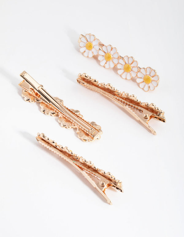 Gold Mix Daisy Sliders