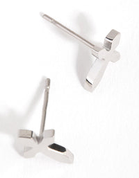 Titanium Cross Stud Earrings - link has visual effect only