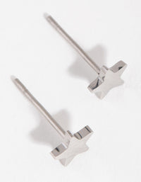 Titanium Star Stud Earrings - link has visual effect only