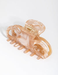 Acrylic Cream Bow Claw - link has visual effect only