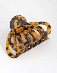Tortoiseshell Round Cut Out Claw - link has visual effect only