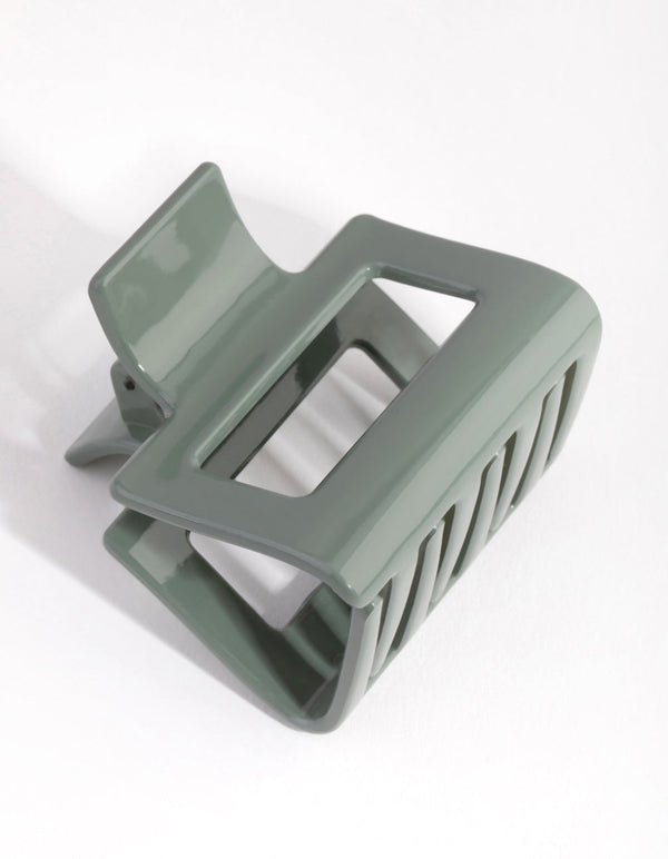 Acrylic Round Retro Rectangle Claw