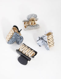Black and Grey Mini Claw 4-Pack - link has visual effect only