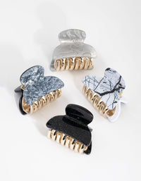 Black and Grey Mini Claw 4-Pack - link has visual effect only