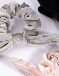 Velvet Bunny Scrunchie 3-Pack - link has visual effect only