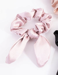 Satin Bunny Scrunchie 3-Pack - link has visual effect only