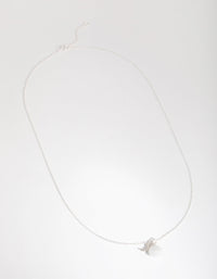 Sterling Silver Teardrop Moonstone Necklace - link has visual effect only
