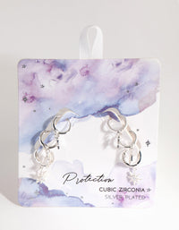 Silver Plated Star and Moon Huggie Earring 3-Pack - link has visual effect only